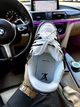 Кросівки жіночі Trainer Sneaker Black White натуральна шкіра текстиль 36р чорно-білий - изображение 3