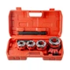 Набор плашек трубных 4 шт. для нарезки резьбы: 1/2", 3/4", 1", 1 1/4" INTERTOOL SD-8004 - изображение 2