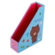 Лоток для документов вертикальный YES Line Friends 450105 8х25х32 см - изображение 2
