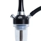 Кальян Monster Hookah MN 04-BK Black Style — алюминиевый кальян с прозрачной стеклянной колбой и диффузором, высота 60 см - изображение 3