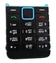 Клавиатура для телефона (для кнопочного телефона) для телефона Nokia 3500 Classic (blue) - изображение 1