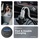 Зарядний пристрій Armorstandart USB Type-C PD20W + USB QC 3.0 Grey + cable Lightning (ARM82460) Armorstandart ARM82460 925625 - зображення 3