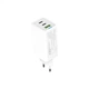 Зарядний пристрій ColorWay GaN Mini 65W PD Port PPS USB (USB-2C1A) white (CW-CHS058PD-WT) ColorWay CW-CHS058PD-WT 925597 - зображення 3