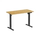 Комп'ютерний стіл OfficePro ODE1260LW Wood/Black (ODE1260LW) OfficePro ODE1260LW 926395 - зображення 1