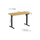 Комп'ютерний стіл OfficePro ODE1260LW Wood/Black (ODE1260LW) OfficePro ODE1260LW 926395 - зображення 8