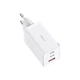 Зарядное устройство Baseus 2xUSB-C 65W + 1xUSB GaN + cable USB-C to USB-C 100W 1.0m white (CCGP120202) Baseus CCGP120202 925815 - изображение 2