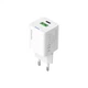 Зарядное устройство ColorWay GaN Mini 30W PD Port PPS USB (Type-C PD + USB QC4.0) white (CW-CHS053PD-WT) ColorWay CW-CHS053PD-WT 925587 - изображение 2