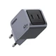 Зарядное устройство Ugreen 2xUSB-C PD45W GaN X707 gray (35008) UGREEN 35008 925822 - изображение 1
