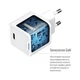 Зарядное устройство ColorWay GaN Mini 25W PD Port PPS USB-C white (CW-CHS052PD-WT) ColorWay CW-CHS052PD-WT 925583 - изображение 7