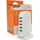 Зарядний пристрій iKAKU KSC-741 Desktop 5xUSB 5V 2.4A 12W White (KSC-741-Wh) iKAKU KSC-741-Wh 926161 - зображення 1