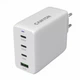 Зарядний пристрій Canyon CU100ACC GaN 100W 3xPD 1xQC EU White (CNS-CUW100ACC) CANYON CNS-CUW100ACC 925524 - зображення 3