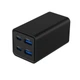 Зарядное устройство Gembird 2xUSB-C PD65W + 2xUSB QC3.0 30W black (TA-UC-2A2C-PD65-01-BK) GEMBIRD TA-UC-2A2C-PD65-01-BK 925873 - изображение 2