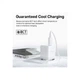 Зарядное устройство Baseus Palm Fast Charger C+U 20W moon white (P10111608213-00) Baseus P10111608213-00 925649 - изображение 7