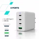 Зарядний пристрій Canyon CU100ACC GaN 100W 3xPD 1xQC EU White (CNS-CUW100ACC) CANYON CNS-CUW100ACC 925524 - зображення 7