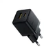 Зарядное устройство Baseus Palm Fast Charger C+U 20W black (P10111608113-00) Baseus P10111608113-00 925648 - изображение 1