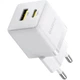 Зарядное устройство Baseus 1xUSB-C 30W + 1xUSB white (P1011160A213-00) Baseus P1011160A213-00 925818 - изображение 1