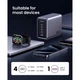 Зарядное устройство Ugreen 5xUSB 300W Nexode (5хUSB-C) CD333 (90903B) UGREEN 90903B 925471 - изображение 6