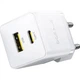 Зарядное устройство Baseus 1xUSB-C 30W + 1xUSB white (P1011160A213-00) Baseus P1011160A213-00 925818 - изображение 6