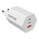 Зарядний пристрій Canyon HEXAGON 65 GaN 65W 2xPD 1xQC EU White (CND-CHAHEX65W) CANYON CND-CHAHEX65W 925527 - зображення 4