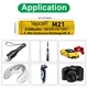 Акумулятор 14650 Li-Ion Vapcell INR14650 M21, 2100mAh, 4A, 4.2/3.6/2.5V, Gold - зображення 3