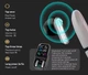 Беспроводные наушники HTC NE48 с AI-переводчиком и Smart-экраном White - изображение 8