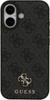 Панель Guess 4G Small Classic Logo MagSafe для Apple iPhone 17 Black (3666339490560) - зображення 3