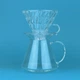 Набор Hario V60 Glass 02 для фильтра кофе с графином и фильтрами - изображение 2