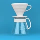 Набор Hario Ceramic V60 02 для фильтра-кофе с сервером 600 мл и фильтрами - изображение 2