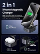 Магнітна зарядна станція UGREEN W526 MagSafe Qi 20 Вт (35278) - зображення 2