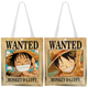 Шоппер эко-сумка Ван Пис One Piece 36 х 33 см двухсторонний - изображение 1