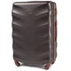 Дорожный пластиковый чемодан Wings 402 Exclusive большой (L) на 4 колесах 75х50х30 см кофейный - изображение 1