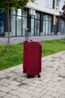 Дорожный тканевый чемодан Wings AVC01 Avocent большой (L) на 4 колесах 78х48х31+5 см бордовый - изображение 4