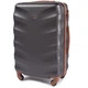 Дорожный пластиковый чемодан Wings 402 Exclusive средний (M) на 4 колесах 65х44х26 см графитовый - изображение 1