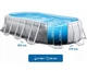 Бассейн каркасный Intex 26796-0 овальный из ПВХ 503x274x122 см с каркасом и чашей Серый (125-9-26796-0) - изображение 4