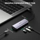 Багатопортовий адаптер концентратор UGREEN Premium 5-in-1 USB-C Hub Grey (CM236) - зображення 2