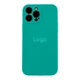 Чохол Silicone Case Full Size with Frame для iPhone 12 Pro 55.Pine Green - изображение 1