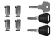К-т ключів з лічинками (4 шт) Thule One-Key System 450400 (TH 450400) - изображение 1
