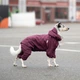 Комбинезон Noble Pet Travis T4124/M Grayish Red (00002301) - изображение 8