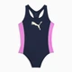 Дитячий суцільний купальник для дівчинки Puma 94754501 122-128 см Navy/Blue (8720245780421) - зображення 1