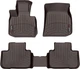Килимки Weathertech Choco для BMW X3 (G01) 2017-2024 / X4 (G02) 2018→ / iX3 (G08) 2018→ (WT 4712731-4712732) - изображение 1