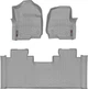 Килимки Weathertech Grey для Ford Super Duty (mkIV-mkV) 2017→ (SuperCab)(1 ряд - 3 місця)(1 ряд - роздільний) (WT 4610121-466975) - изображение 1