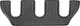 Килимки Weathertech Black для Tesla Model X (mkI) 2016-2016(17Жов) (7 місць)(3 ряд) (WT 448693) - изображение 1