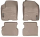 Килимки Weathertech Beige для Ford Focus (mkII) 2007-2011 (USA)(2 круглих кріплення) (WT 453011-451902) - изображение 1