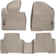 Килимки Weathertech Beige для Hyundai Santa Fe (mkIII) 2012-2018 (USA)(1-2 ряд) (WT 454401-454402) - изображение 1