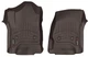 Килимки Weathertech Choco для Chevrolet Silverado (mkIII) 2014-2019 (Double/Crew Cab)(з важелем 4x4)(з короткою консоллю)(1 ряд) (WT 477221) - изображение 1