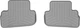 Килимки Weathertech Grey для Chevrolet Cobalt (mkI); Pontiac G5 (mkI) 2004-2010 (2 ряд) (WT 461982) - изображение 1