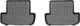 Килимки Weathertech Black для Mercedes-Benz C-Class (C204) 2012-2015 (купе) / E-Class (C207; A207) 2009-2016 (купе/кабріо)(2 ряд) (WT 441613) - изображение 1