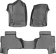 Килимки Weathertech Black для Cadillac Escalade ESV (mkIV) 2014-2019 (1-2 ряд) (WT 446071-446942) - изображение 1