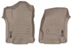 Килимки Weathertech Beige для Chevrolet Silverado (extended & double cab)(mkIII)(4x4 with shifter)(with short console)(1 row) 2014→ (WT 457221) - зображення 1