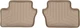 Килимки Weathertech Beige для Jeep Compass (mkI) 2006-2017 / Patriot (mkI) 2006-2017; Dodge Caliber (mkI) 2006-2012 (2 ряд) (WT 450862) - изображение 1